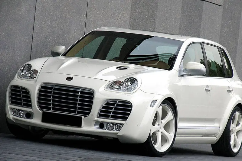 2002-2010 Porsche Cayenne 955  957 Ta Style Hood 1