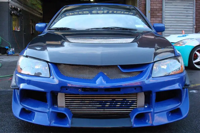 2003-2006 Mitsubishi Evo 7 8 9 Jc Style Front Bumper 1