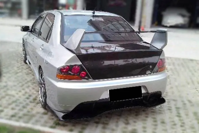 2003-2006 Mitsubishi Evo 7 8 9 Oe Style Carbon Fiber Trunk 1