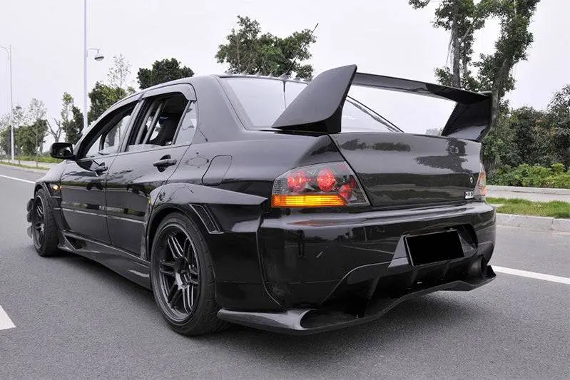 2003-2006 Mitsubishi Evolution 7 8 9 Jp Style Rear Bumper 1
