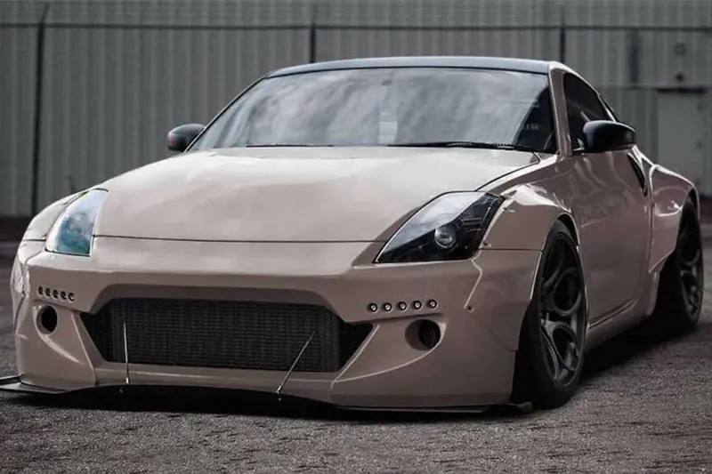 2003-2008 Nissan 350Z Bry Style Front Bumper 1