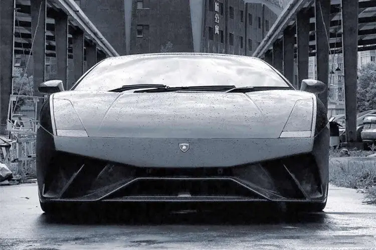 2004-2008 Lamborghini Gallardo Bkss Style Front Bumper 1