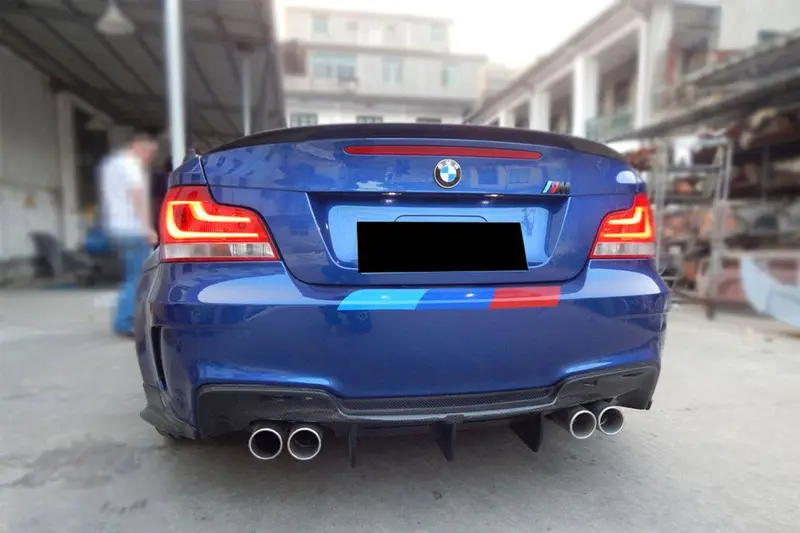 2008-2013 Bmw E82 E88 1 Series 1M Style Rear Bumper 1