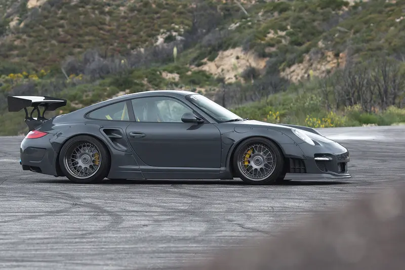2009-2012 Porsche 911 997.2 Turbo    S De Style Wide Body Fender Flare 1