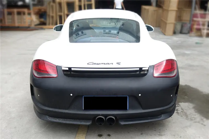 2009-2012 Porsche Cayman 987.2 Gt3 Style Rear Bumper 1