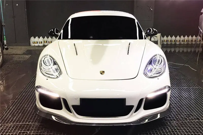 2009-2012 Porsche Cayman    Boxster 987 Gt3 Style Front Bumper 1