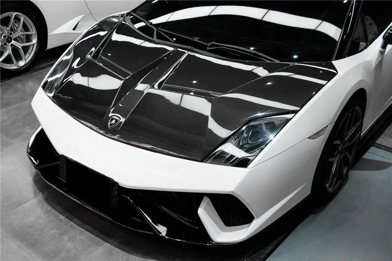 2009-2014 Lamborghini Gallardo Iron Style Hood 1