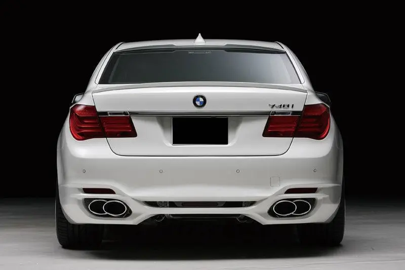 2009-2015 Bmw 7 Series F01 F02 Wd Style Rear Bumper With Tips 1