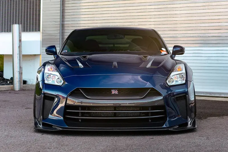 2009-2020 Nissan Gtr R35 Cba  Dba  Eba Ts Style Front Bumper 1