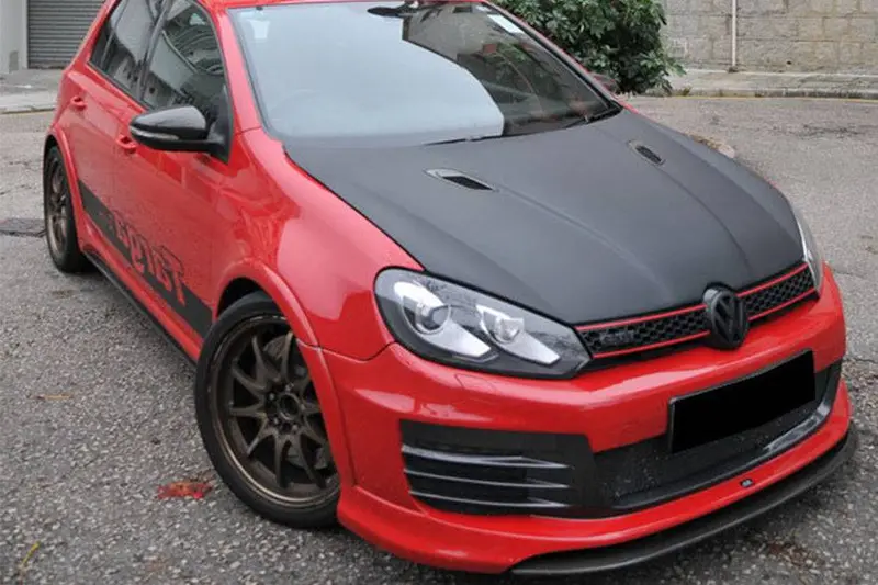 2010-2014 Volkswagen Golf 6 And Gti Mk6 R20 Rz Style Front Bmper 1
