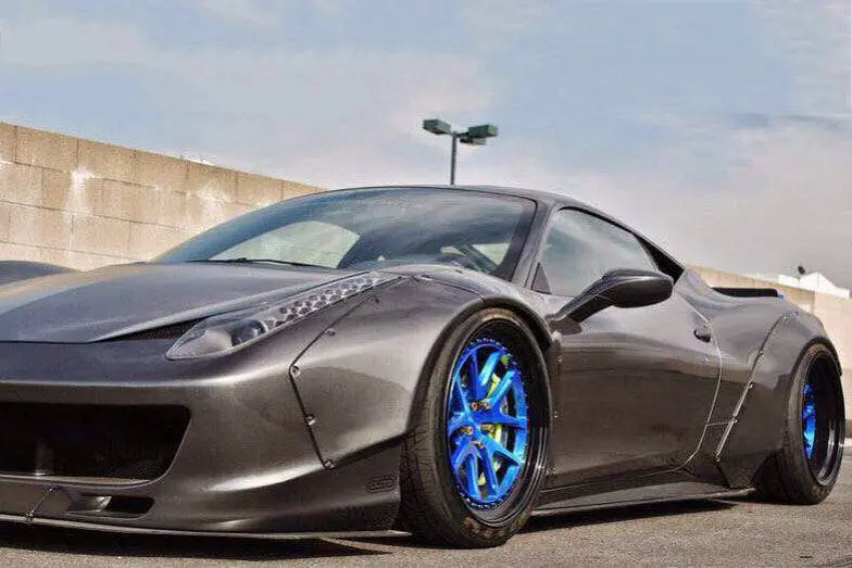 2010-2015 Ferrari 458 Coupe Spider De Style Wide Fender Flare 1