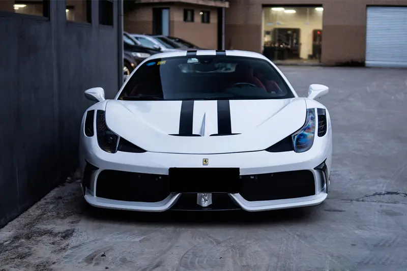 2010-2015 Ferrari 458 Coupe  Spider Speciale Style Front Bumper 1