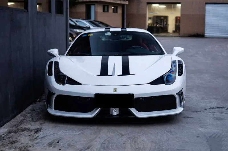 2010-2015 Ferrari 458 Coupe Spider Speciale Style Front Bumper 1
