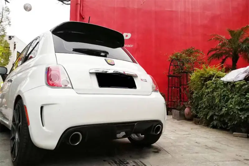 2010-2015 Fiat Abarth 500 Sports Style Rear Bumper 1