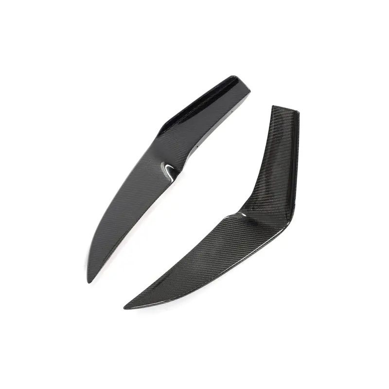 2010-2025 Chevy Camaro 1Le Canards Track Package Double Sided Gloss Carbon Fiber 1