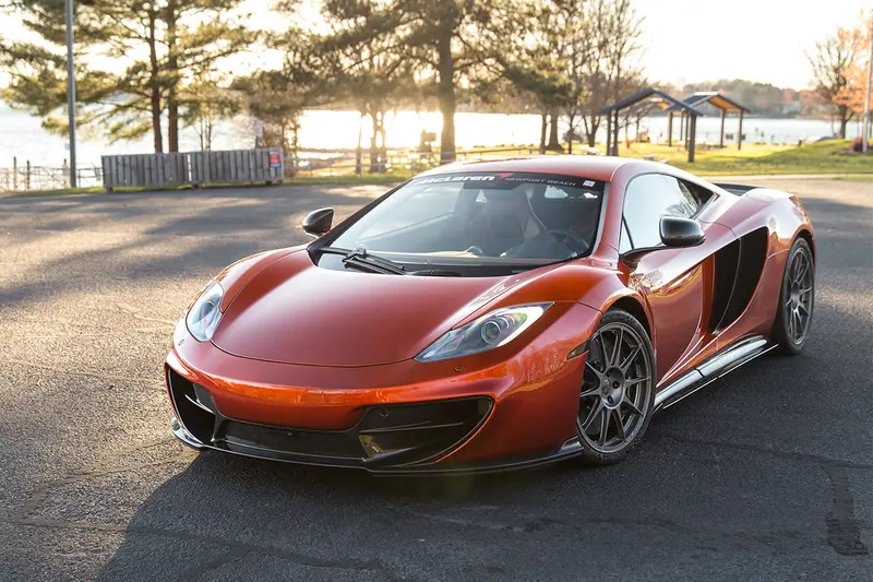 2011-2014 Mclaren Mp4 12C Mso Style Front Bumper 1