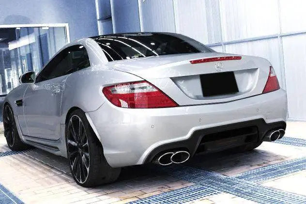 2011-2015 Mercedes Benz Slk Class R172 Wd Style Rear Bumper 1