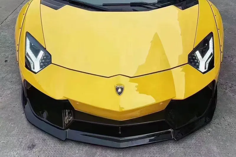 2011-2021 Lamborghini Aventador Lp700 Lp720 Lp750 Lp740 Coupe  Roadster De Style Front Bumper 1