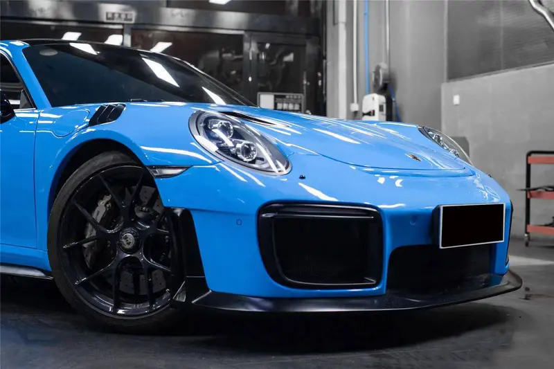 2013-2019 Porsche 991 Turbo    S Gt2rs Style Front Bumper And Fender 1