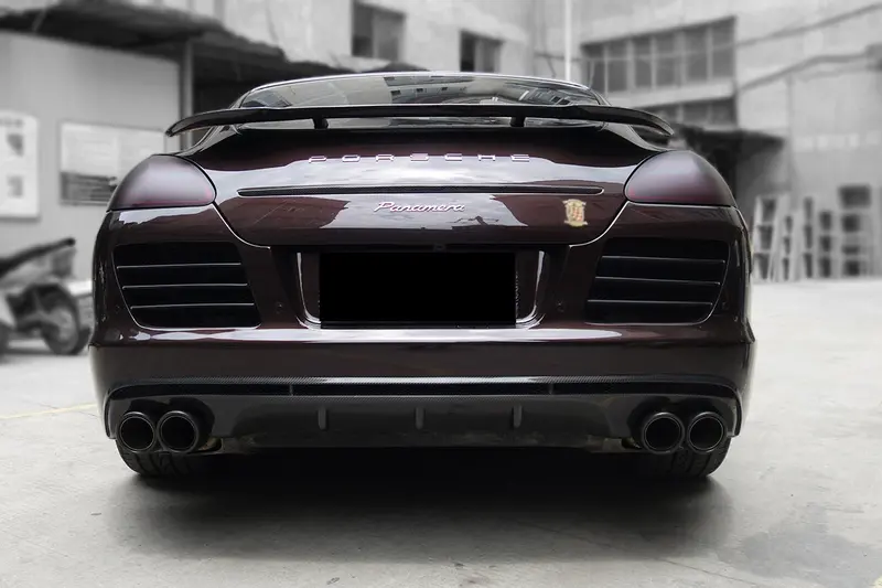 2014-2016 Porsche Panamera 970.2 Arn Style Rear Bumper 1