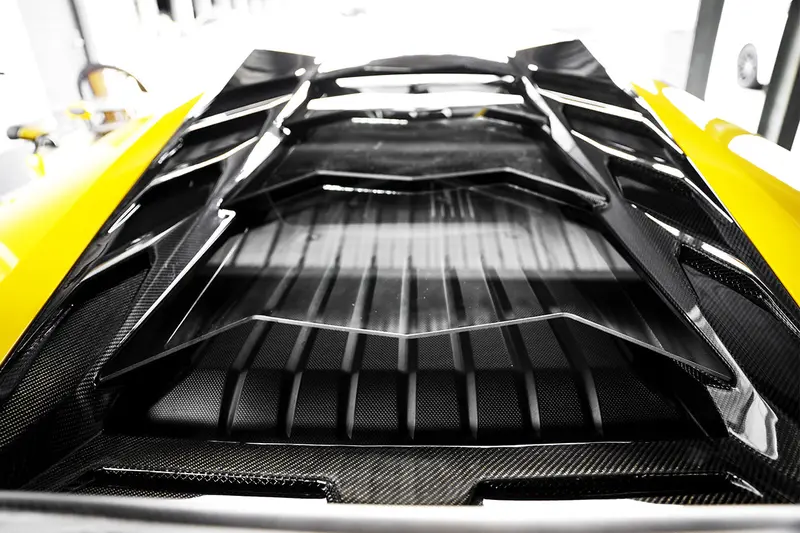 2015-2019 Lamborghini Huracan Lp610 Lp580 Msy Style Engine Trunk 1