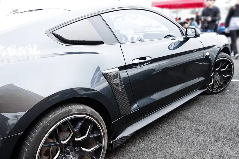 2015-2023 Ford Mustang Rsh Style Quarter Window Scoops 1
