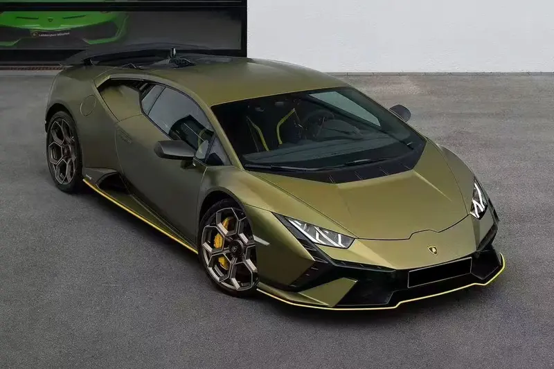 2015-2025 Lamborghini Huracan Lp610 & Lp580 & Evo Convert Tecnica Style Dry Carbon Fiber Hood 1