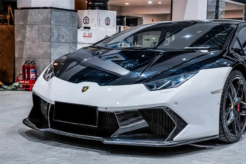2015-2025 Lamborghini Huracan Lp610 & Lp580 & Evo & Tecnica Vrs Style Front Bumper 1