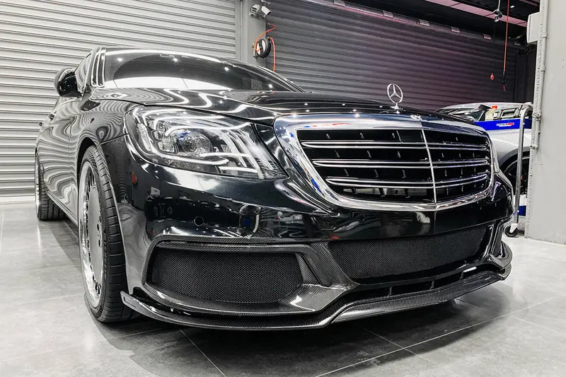 2017-2020 Mercedes Benz W222 Sedan Brs-2019 Style Front Bumper 1