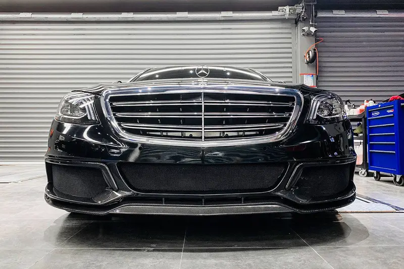 2017-2020 Mercedes Benz W222 Sedan Brs-2019 Style Front Bumper 1