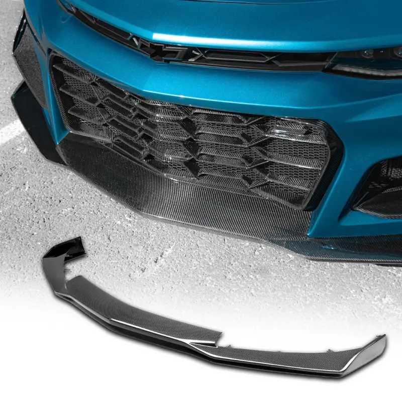 2017-2023 Camaro Zl1 1Le Carbon Fiber Front Chin Splitter 1