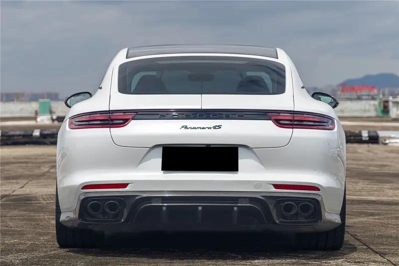 2017-2023 Porsche Panamera 971 Kda Style Dry Carbon Fiber Rear Diffuser 1