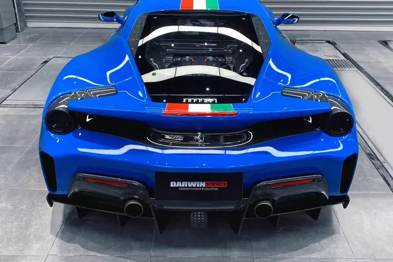 2018-2022 Ferrari 488 Pista Rear Bumper (Not Including Diffuser) 1