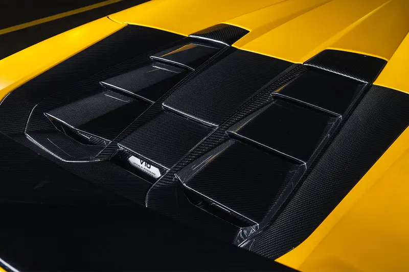 2019-2023 Lamborghini Huracan Evo Spyder Od Style Dry Carbon Engine Trunk Hood 1
