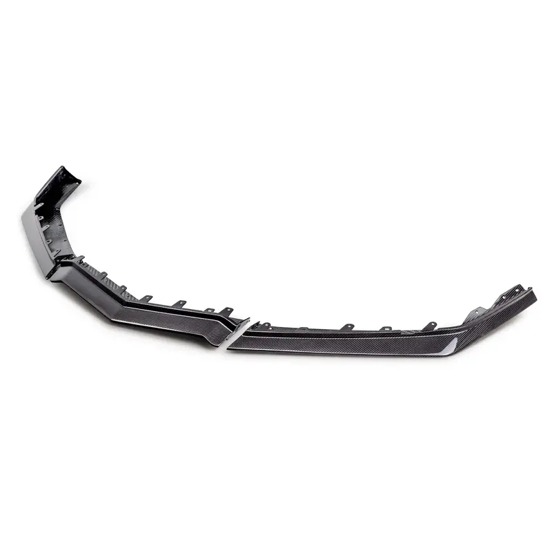 2023-2025 Corvette C8 Z06 Gloss Carbon Fiber Type Oe Front Lip 1