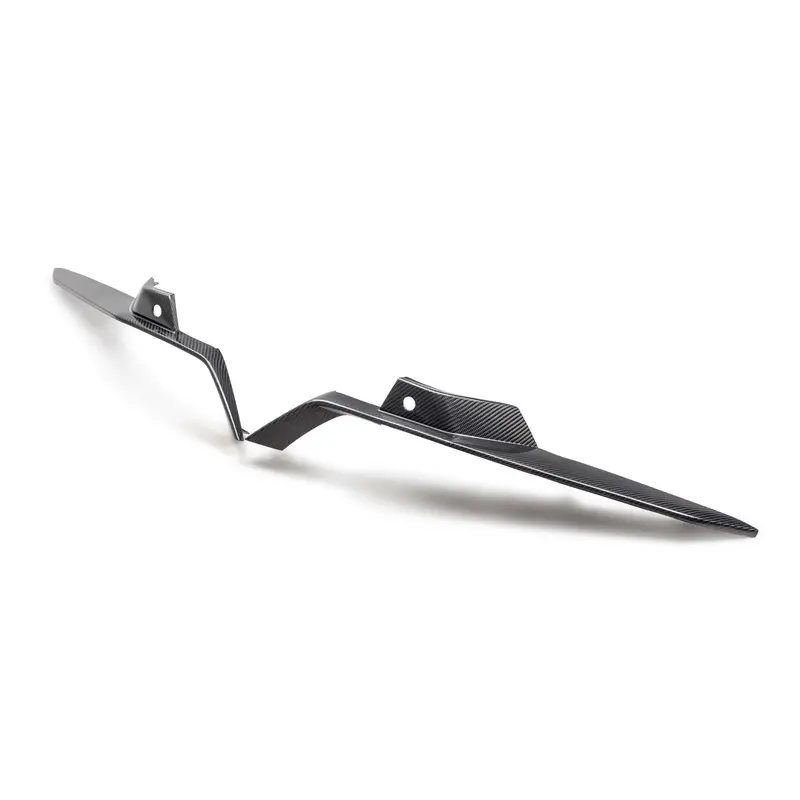 2023-2025 Corvette C8 Z06 Gloss Carbon Fiber Upper Grille Deflectors 1
