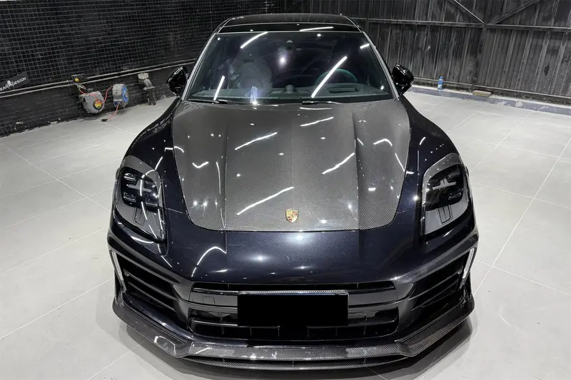 2024-2025 Porsche Panamera 976 Od Style Dry Carbon Fiber Hood 1