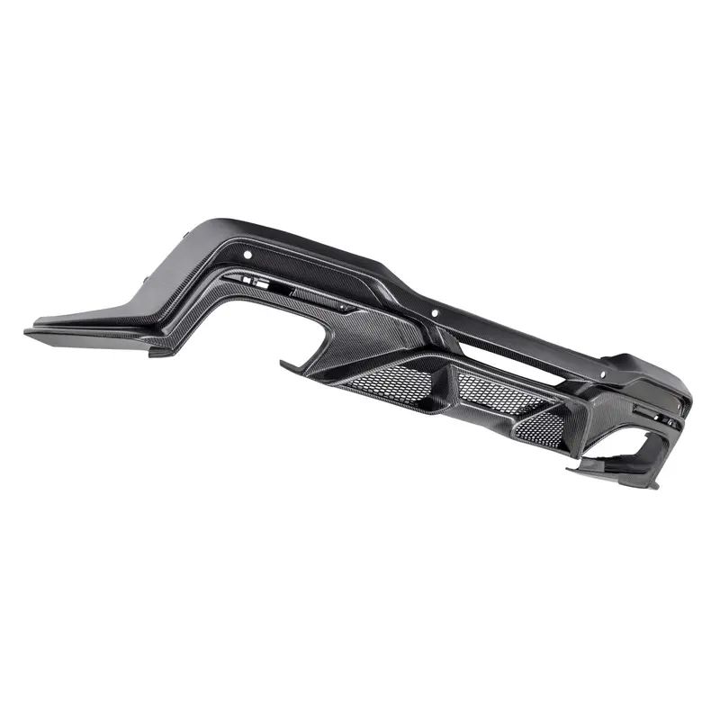 2024 + Ford Mustang S650 Type-Gt5 Gloss Carbon Fiber Rear Diffuser 1