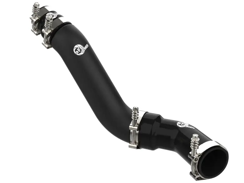 Afe 16-19 Ram 1500 V6 3.0L (Td) Bladerunner 3In Aluminum Hot Charge Pipe - Black 1