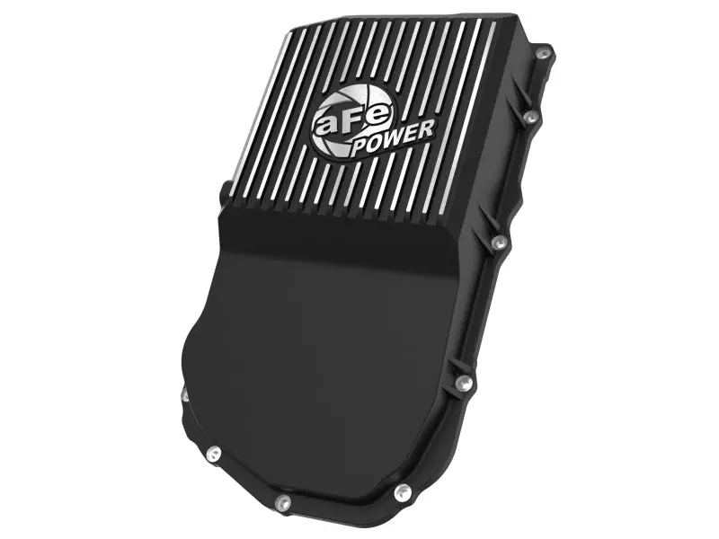 Afe Power 21-24 Ram 1550 Trx Pro Series Transmission Pan Black W/ Machined Fins 1