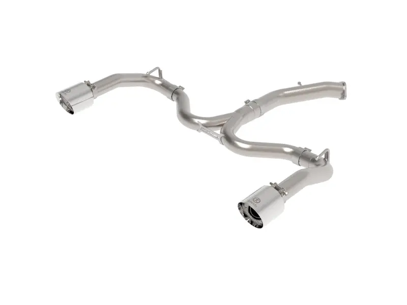 Afe Takeda 20-21 Kia Forte Gt 1.6L (T) 3In To 2.5In Ss Axle-Back Exhaust System W/ Polished Tips 1