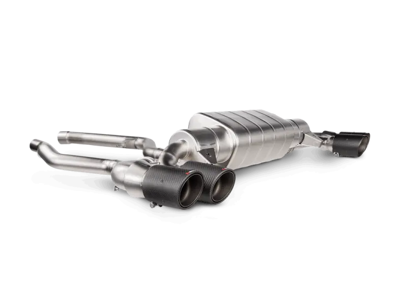 Akrapovic 20-22 Bmw M340i (G20, G21) Slip-On Line (Titanium) (Requires Bmw Part #18308686640) 1