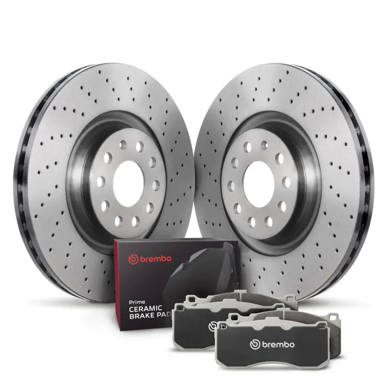 Brembo Oe 00-04 Ford Focus Front Disc Brake Kit 1