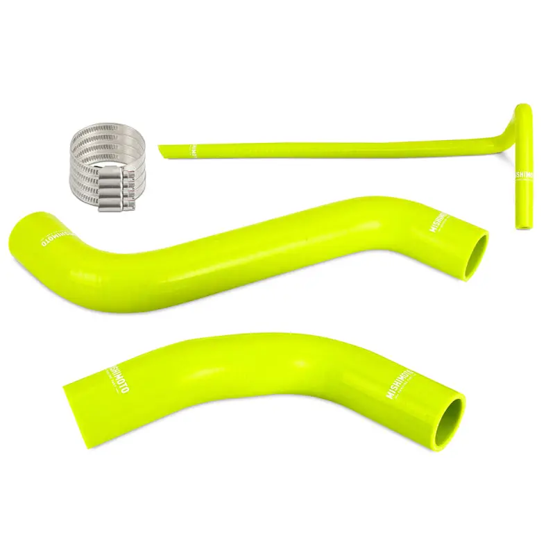 Mishimoto 2022+ Subaru Wrx Silicone Radiator Coolant Hose Kit - Neon Yellow 1