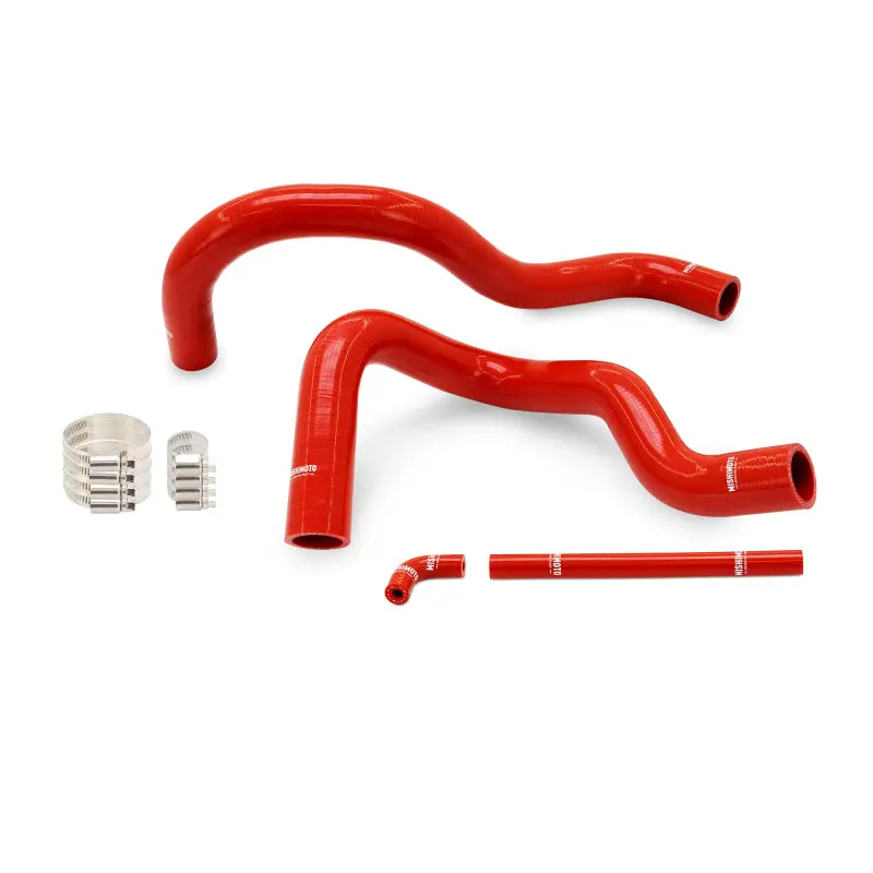 Mishimoto 95-04 Toyota Tacoma 2.4L - 2.7L (4Wd Auto Only) Silicone Coolant Hose Kit - Red 1