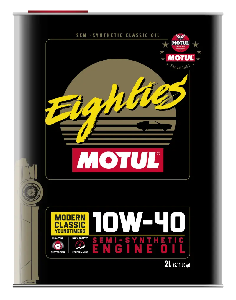 Motul 10W40 Classic Eighties Oil - 10X2l 1