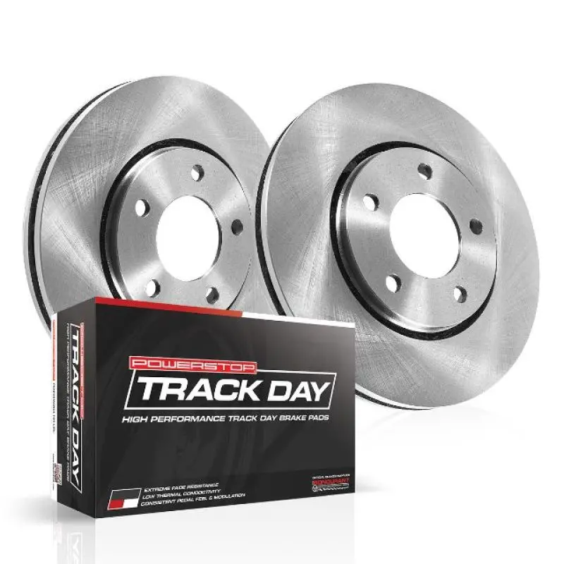 Power Stop 03-04 Infiniti G35 Front Track Day Brake Kit 1