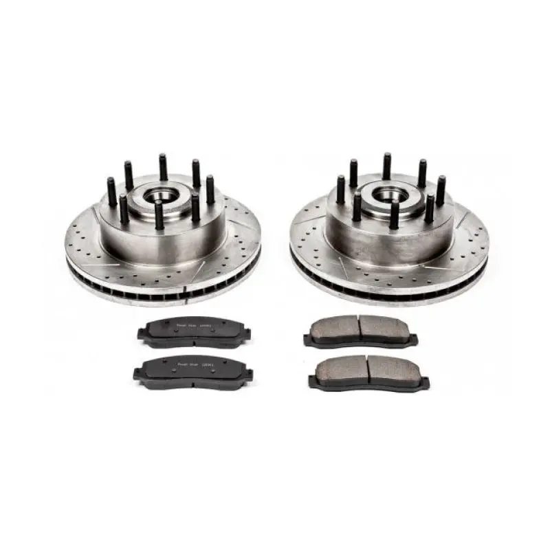 Power Stop 05-07 Ford F-350 Super Duty Front Z23 Evolution Brake Kit 1