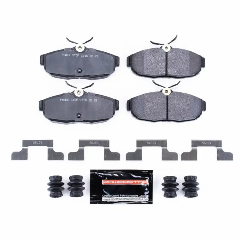 Power Stop 05-11 Ford Mustang Rear Track Day Brake Pads 1