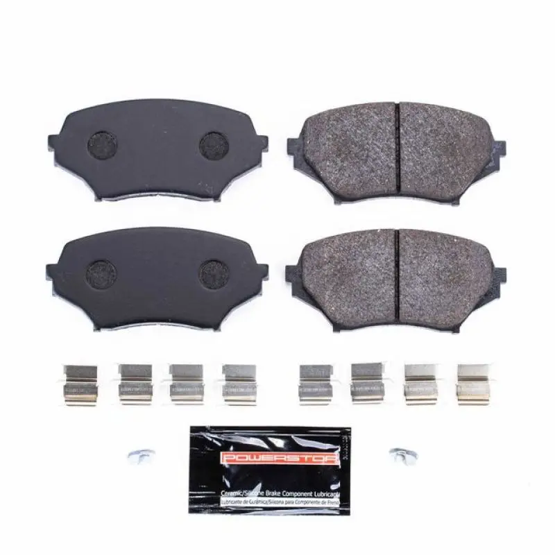 Power Stop 06-15 Mazda Mx-5 Miata Front Track Day Brake Pads 1